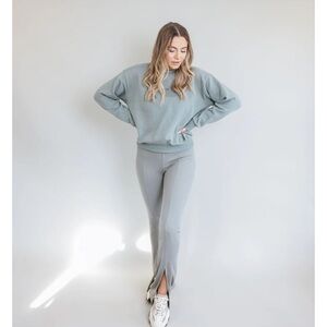 Tribe Kelley Ribbed Split leggings